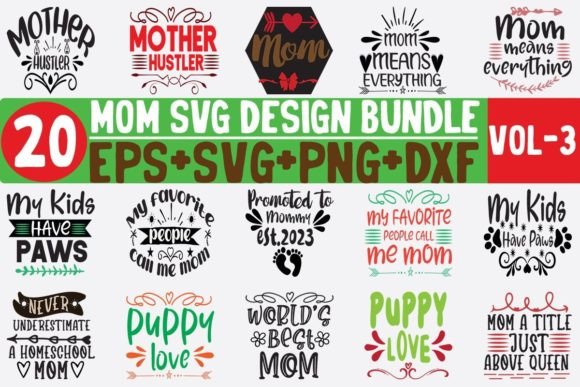 20 Mom Bundle SVG: An Embroidery Designer’s Review