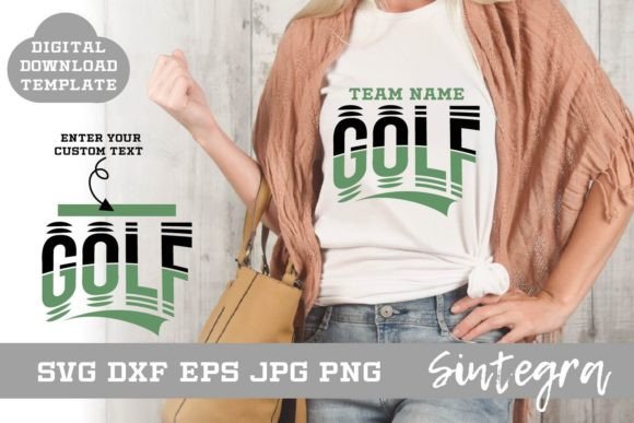 Golf SVG Shirt Template Design 001: A Maker's Review