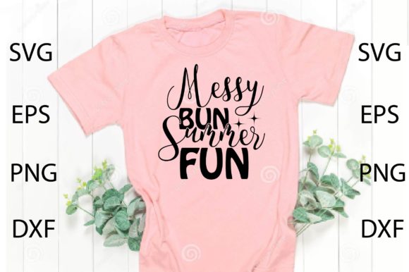 Messy Bun Summer Fun SVG: An Embroidery Review