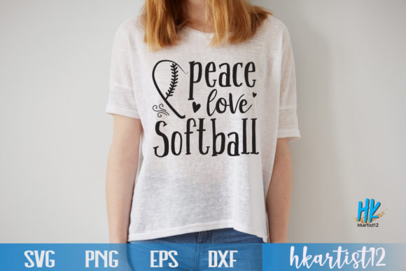 Peace Love Softball SVG: An Embroidery Review